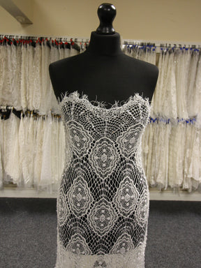 Ivory Beaded Lace - Ivy