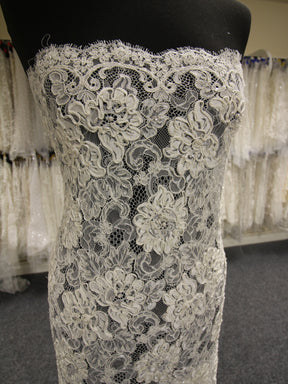 Ivory Corded Lace - Keeley