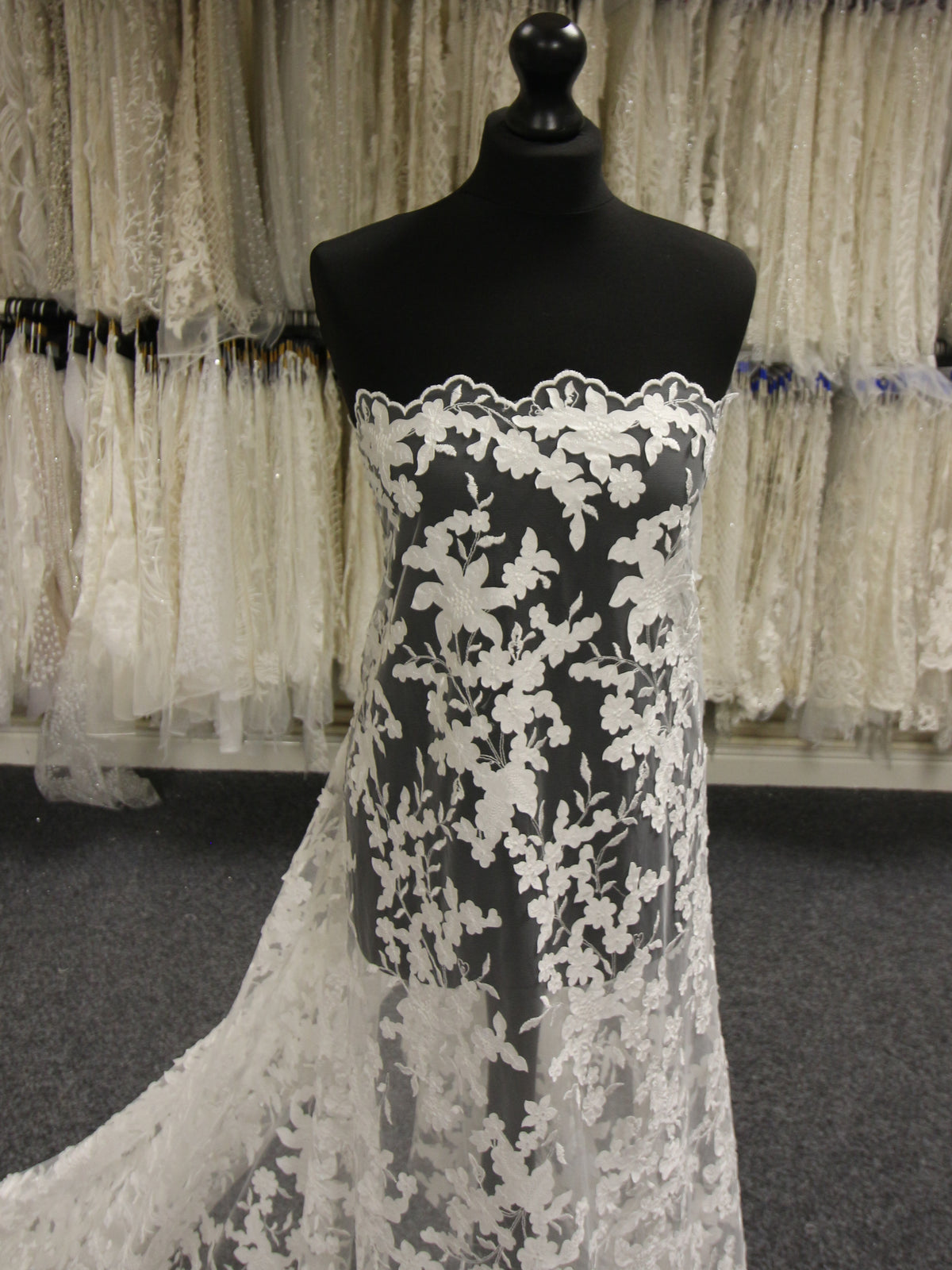 Ivory Laser Lace - Nasrin