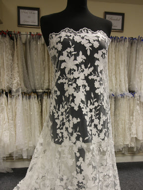 Ivory Laser Lace - Nasrin