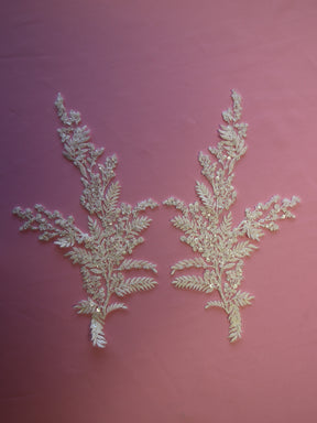 Ivory Bridal Lace Appliques - Bellis