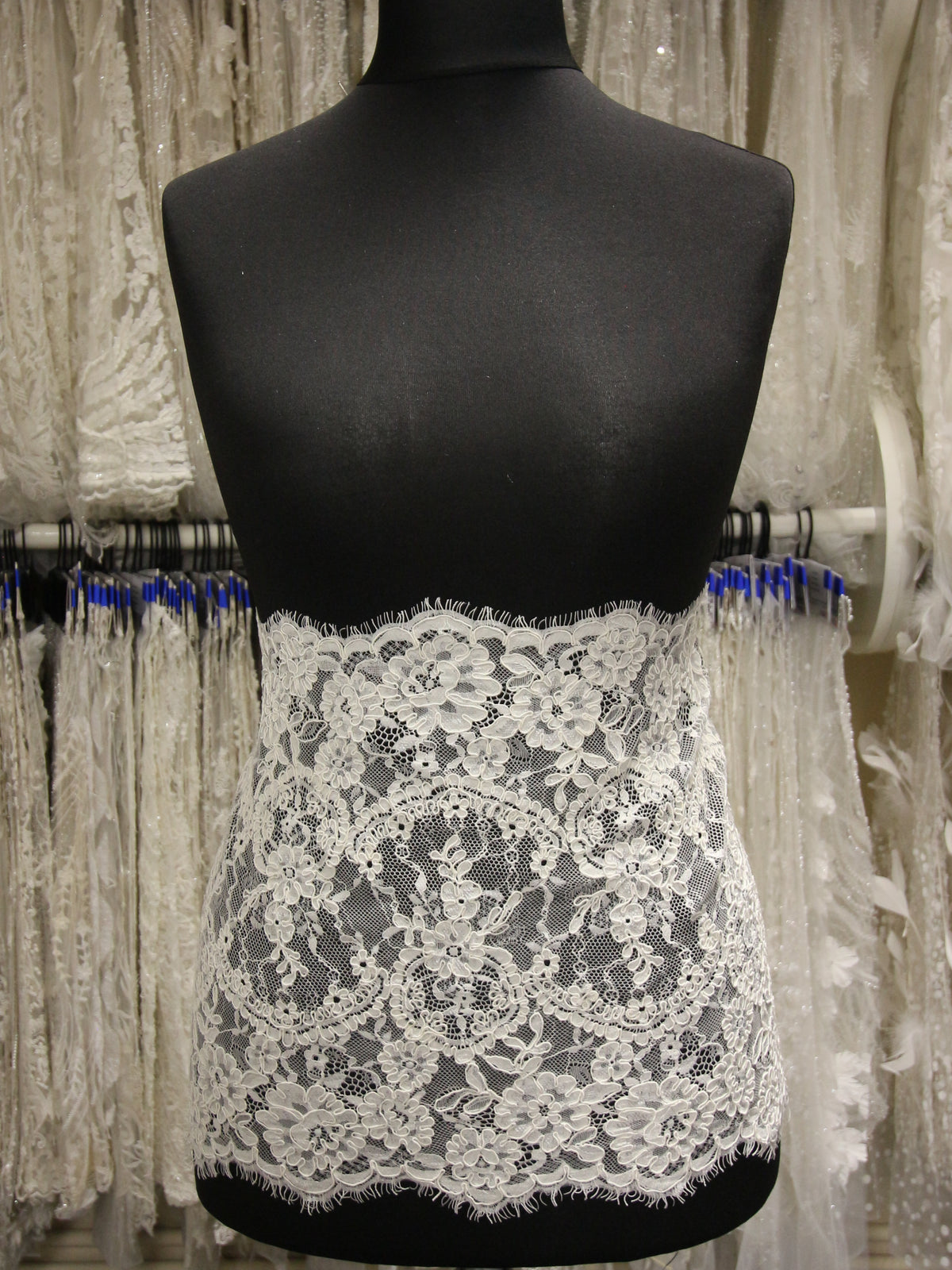 Ivory Corded Lace Trim - Eloise