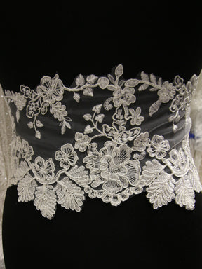 Ivory Corded Lace Trim - Sweet Pea