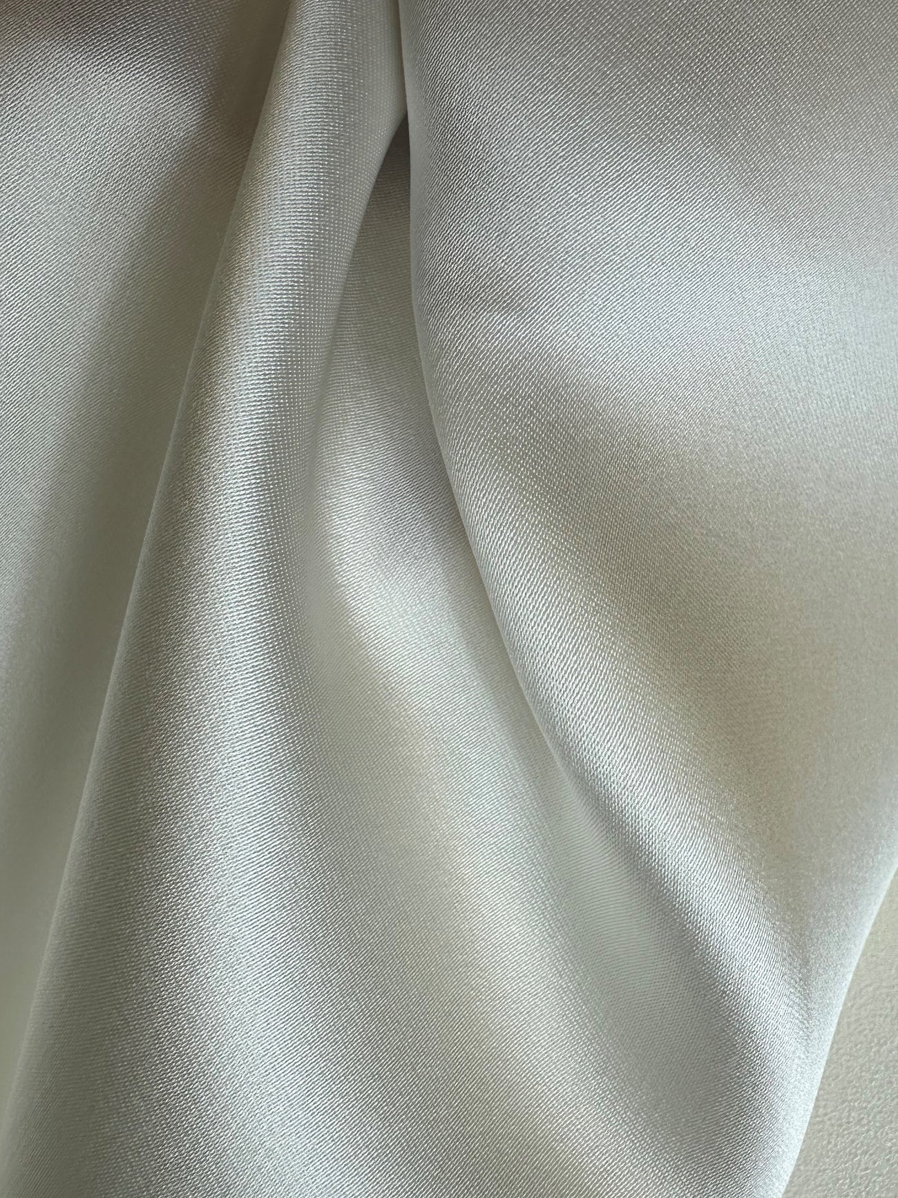 Ivory Silk Blend Satin Suave main image 1