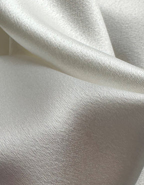 Ivory Silk Satin - St Tropez