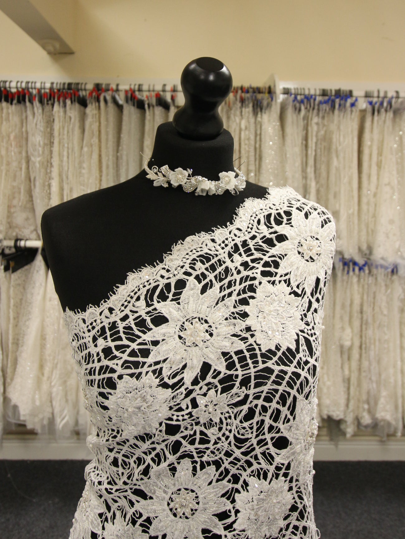 Ivory Guipure Lace Layla