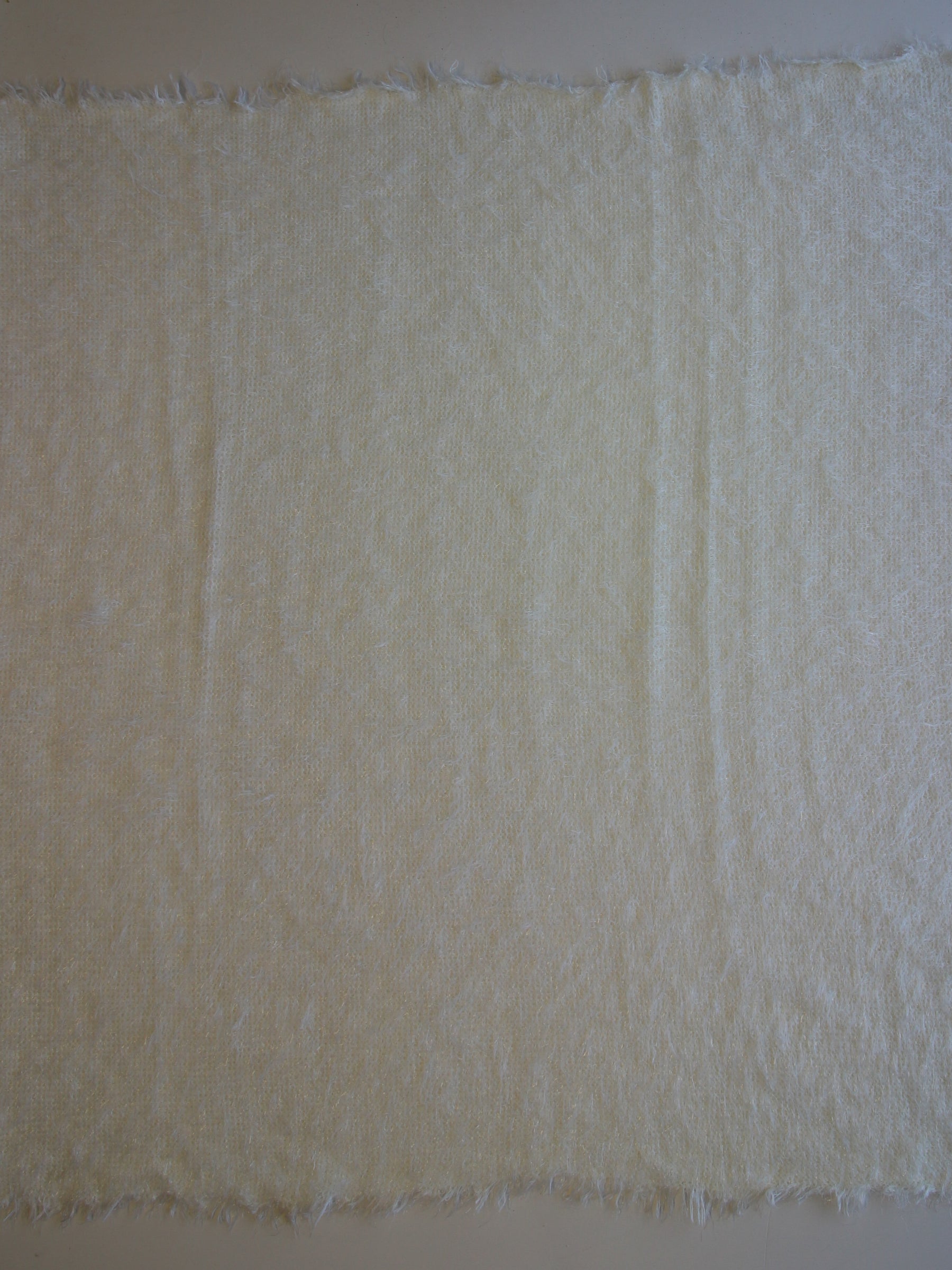 Ivory Winter Fabric - Laine