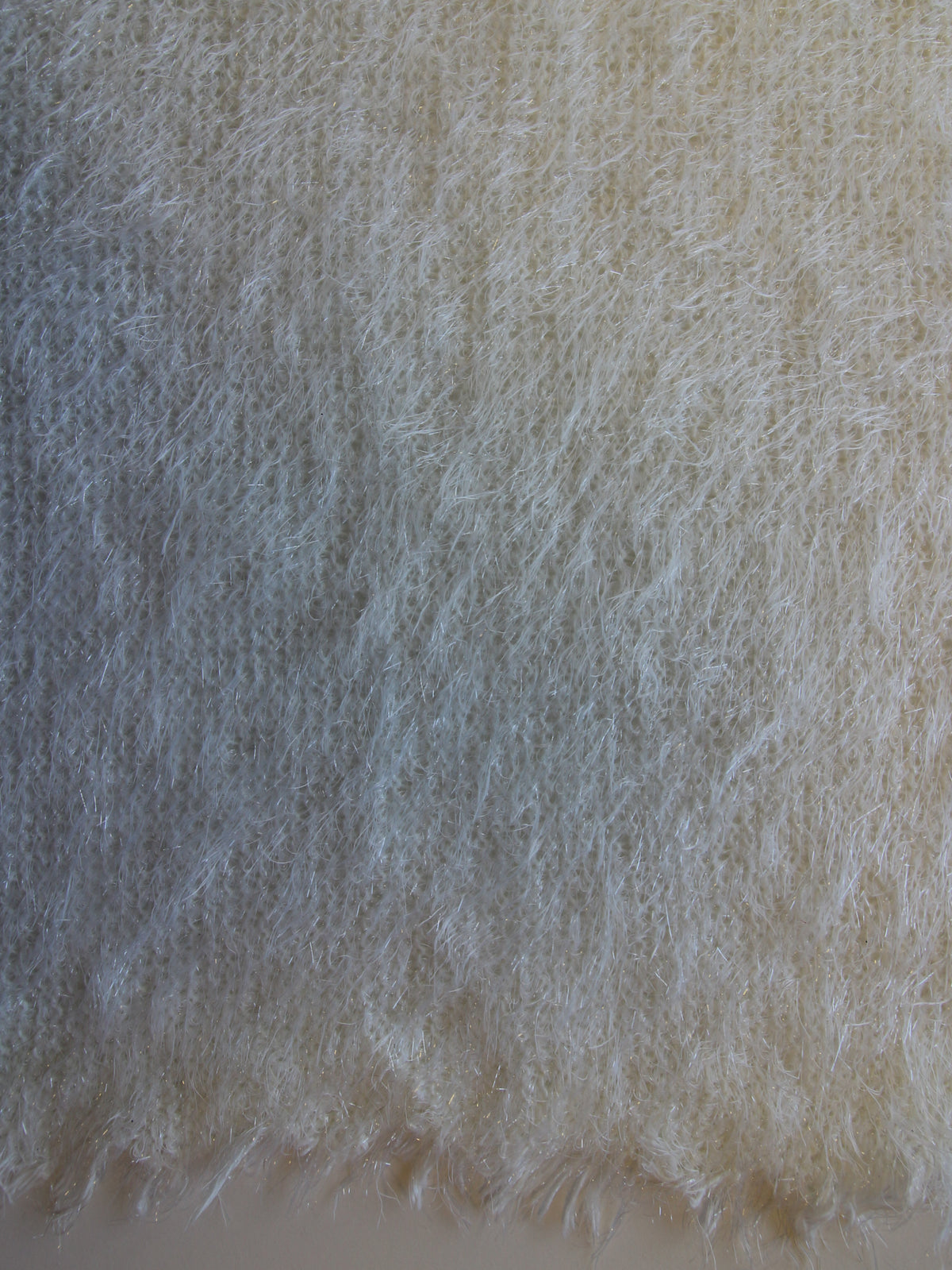 Ivory Winter Fabric - Laine