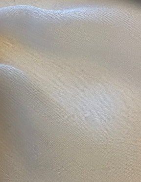 Ivory Polyester Chiffon - Galit