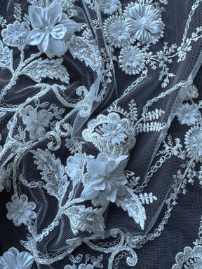 Ivory Flower Lace – Genevieve (CF)