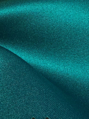 Jade Green Polyester Satin - Canada