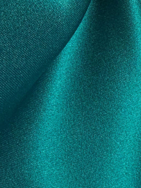 Jade Green Polyester Satin - Canada