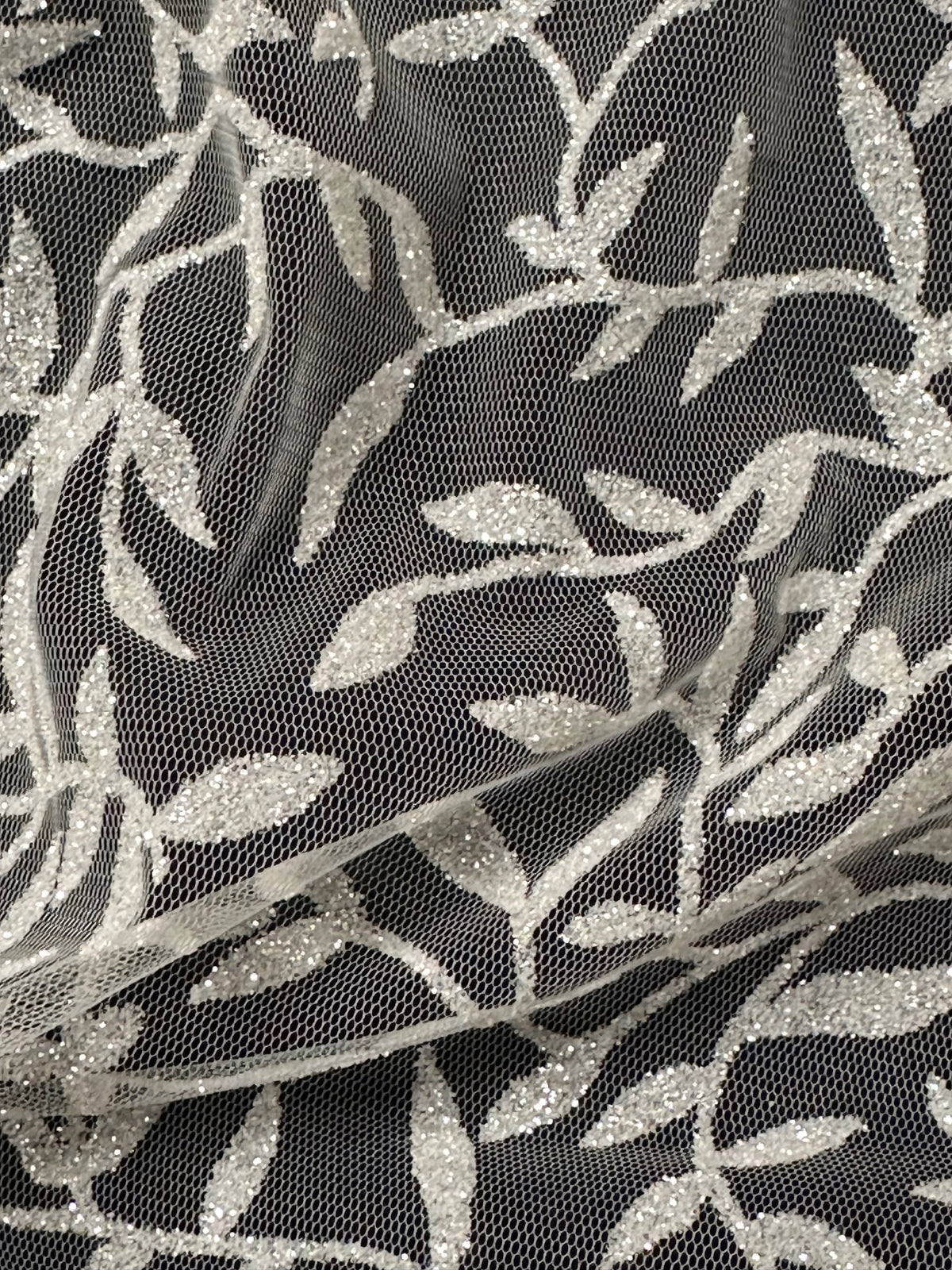 Ivory Glitter Tulle - Jasmin (CF)