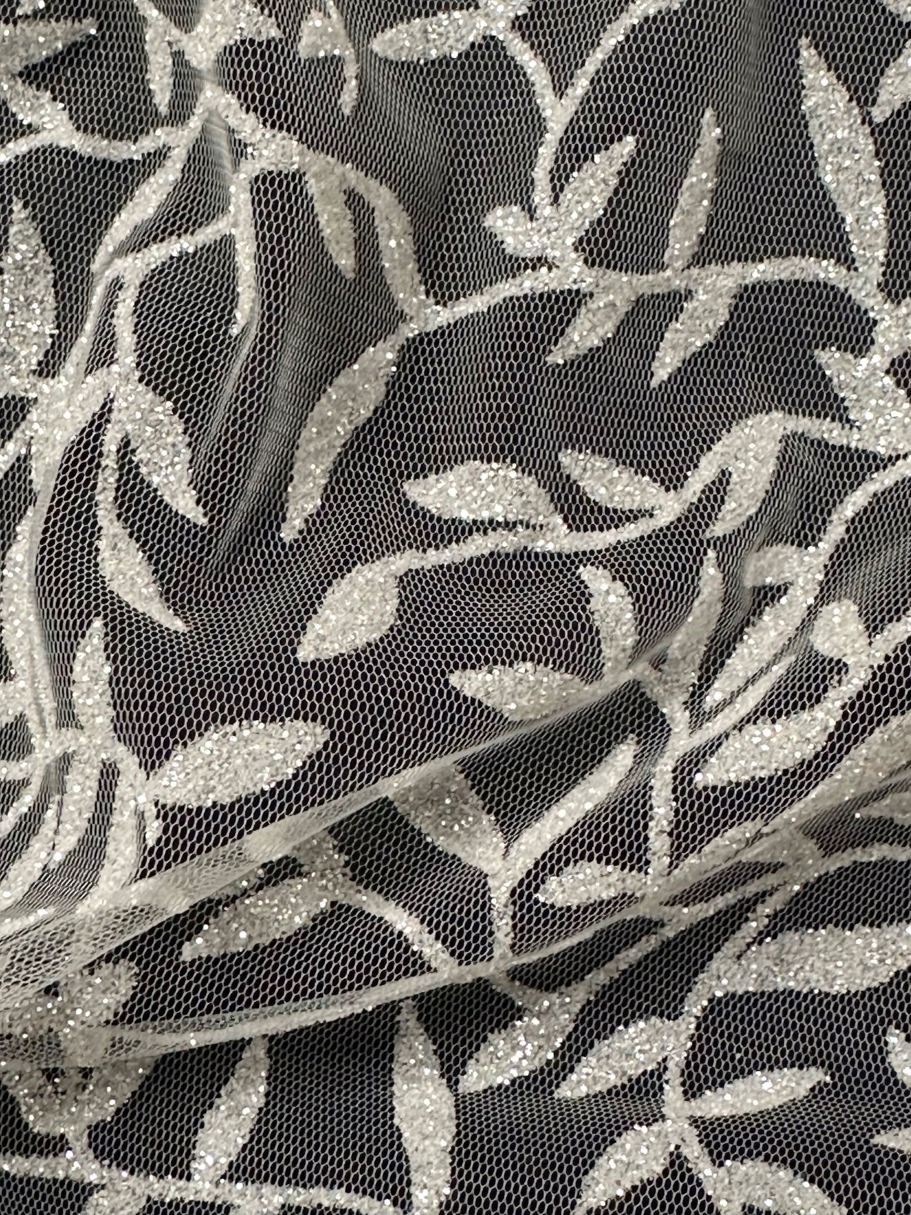 Ivory Glitter Tulle - Jasmin (CF)