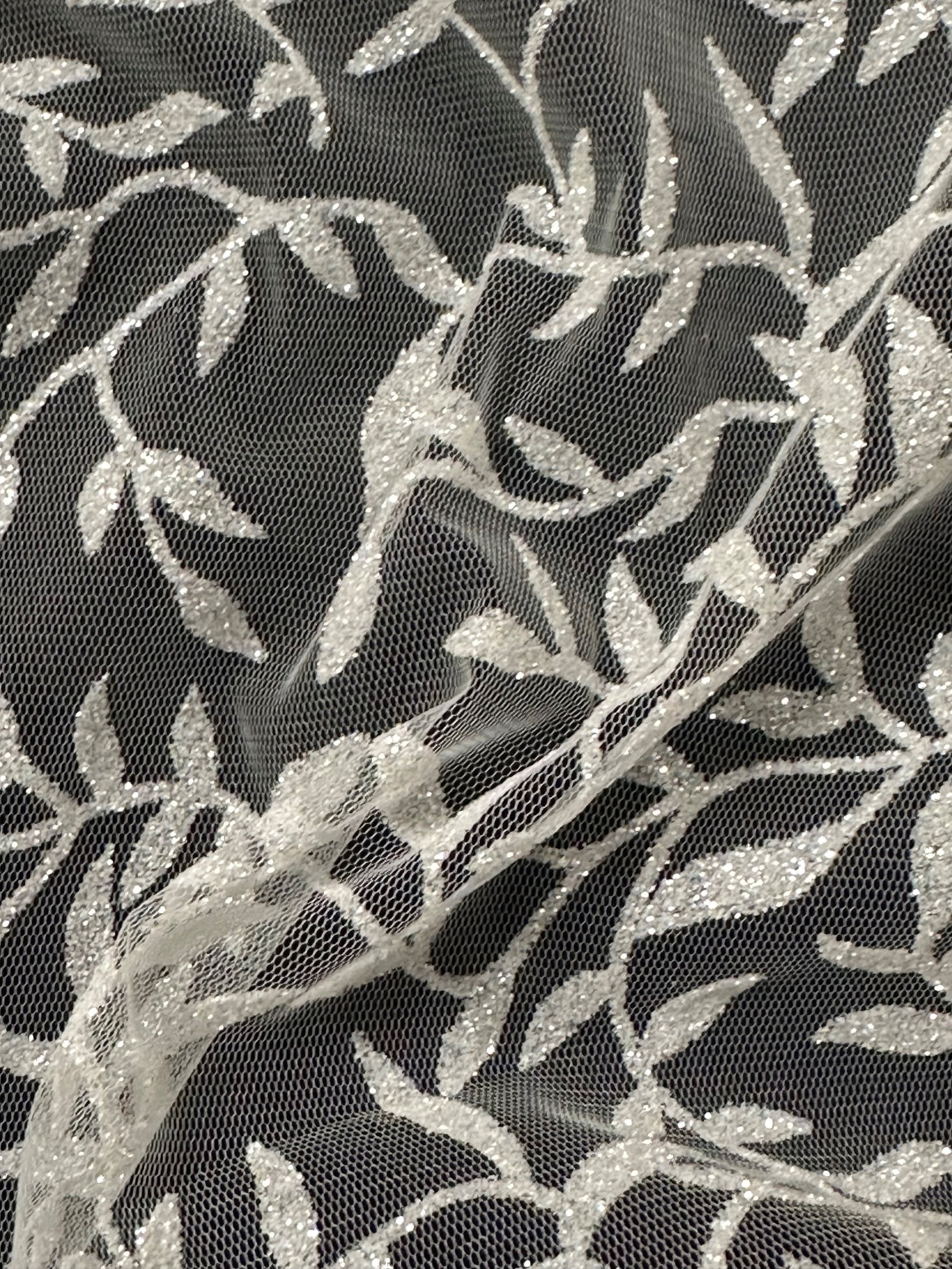 Ivory Glitter Tulle - Jasmin (CF)