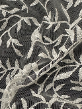 Ivory Glitter Tulle - Jasmin (CF)