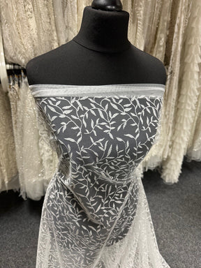 Ivory Glitter Tulle - Jimpy