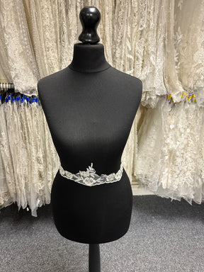 Ivory Beaded Lace Trim - Jubilation