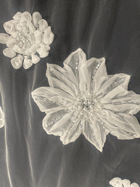 Ivory Floral Lace - Jude