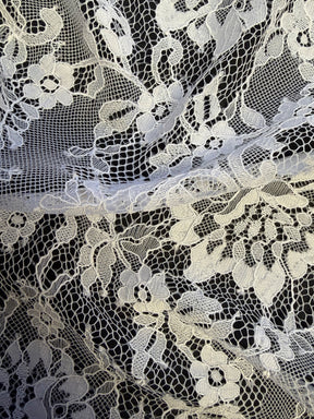 White Raschel Lace - LA1005