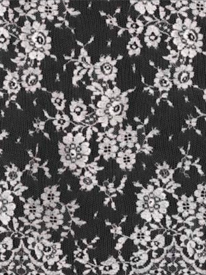 Pink/Ivory French Lace - LA2004
