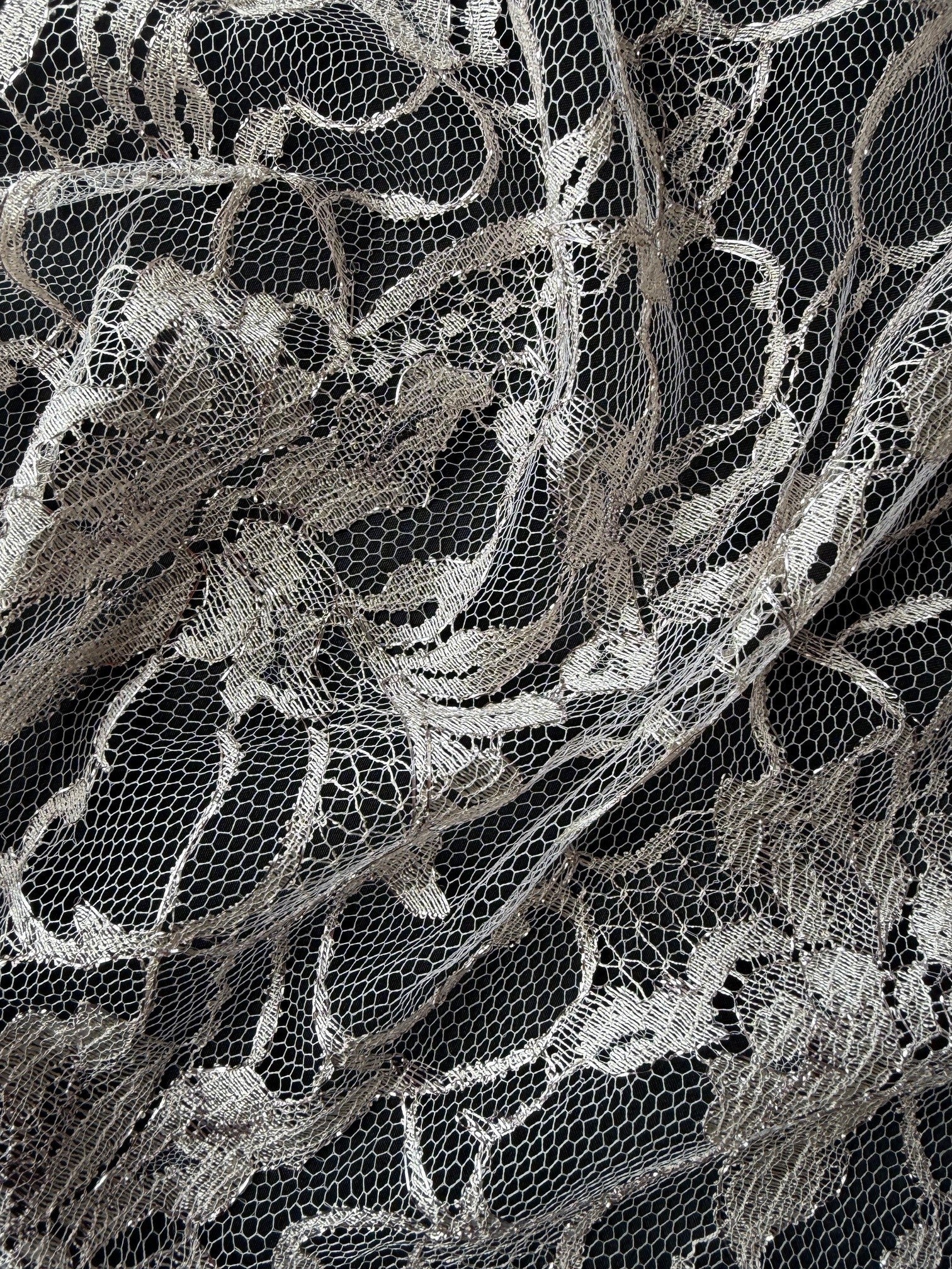 Dusky Rose French Lace - LA2012