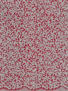 Silver Corded French Lace - LA4005