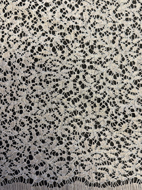 Ivory Corded French Lace - LA4005
