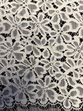 Ivory Corded French Lace - LA4006