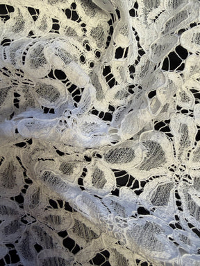Ivory Corded French Lace - LA4006