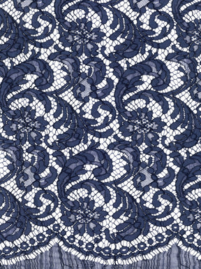 Electric Blue Eco French Corded Lace - LA4007