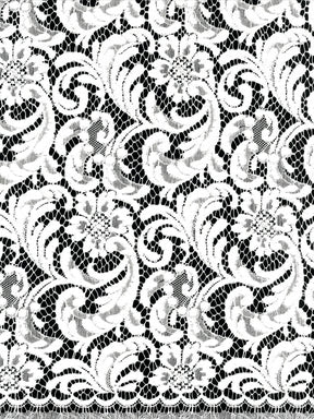 Ivory Eco French Corded Lace - LA4007