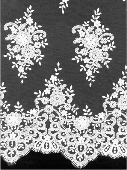 Ivory Corded Lace - LA7008