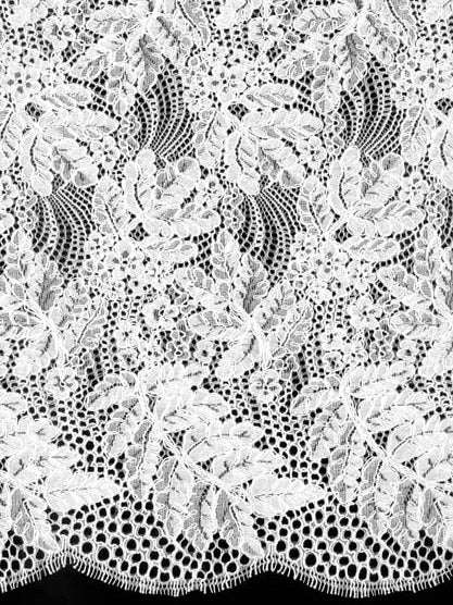 Ivory Corded Lace - LA7010