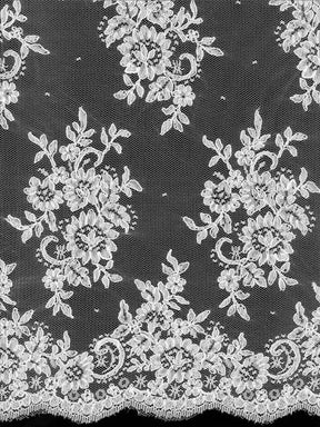 Ivory Corded Lace - LA7013