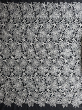 Ivory Embroidered Lace - Lalita