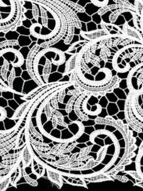 Ivory Guipure Lace - LB2004