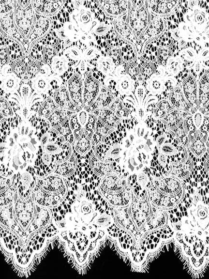 Ivory Corded Lace - LB2011