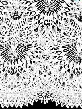 Ivory Lace with Recycled Polyester - LB2014