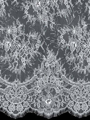 Ivory Sequin Lace - LB6002
