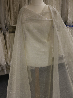 Ivory Glitter Lace - Lattenzo