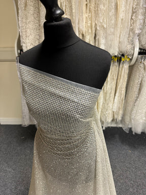 Ivory Glitter Tulle - Leigh