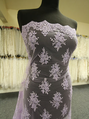 Lilac Corded Lace - Janis