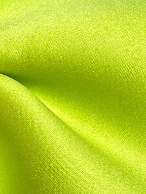 Lime Polyester Satin - Canada