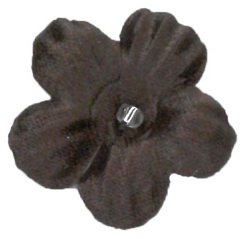 Chocolate Satin Flowers - M10 (Bag of 144)