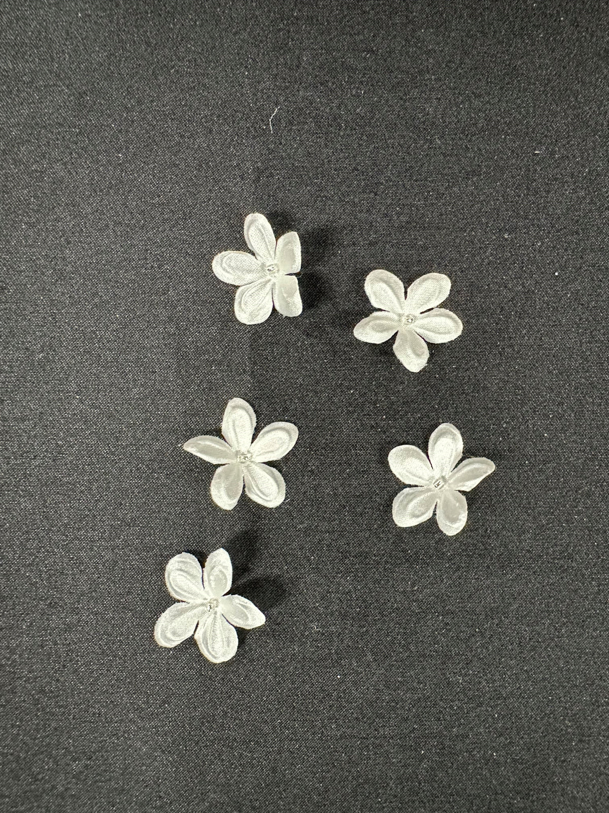 Ivory Satin Flowers - M13 (Bag of 144)