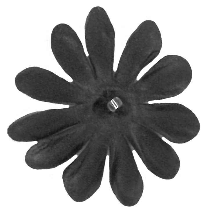 Black Laser Cut Flowers - M15 (Bag of 144)