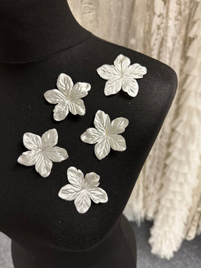 Ivory Eco Satin Flowers - MM0038 (Bag of 144)