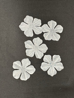 Ivory Eco Georgette Flowers - MM0041 (Bag of 144)