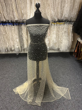 Champagne Pearl Tulle - Maki